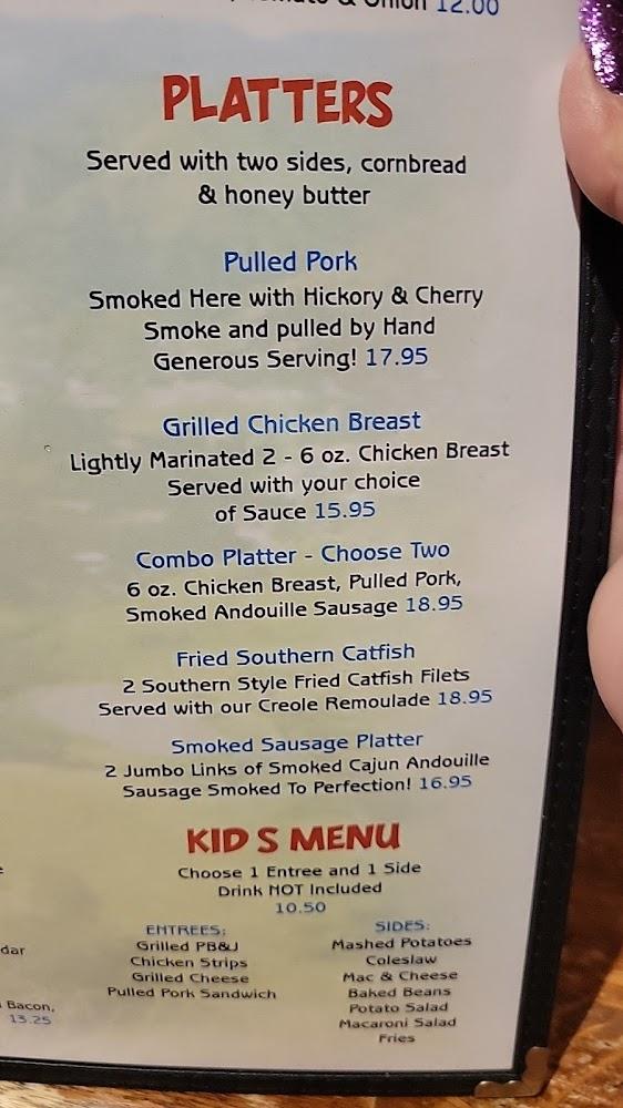 Foothill Momma's BBQ Juke Joint Menu image 1