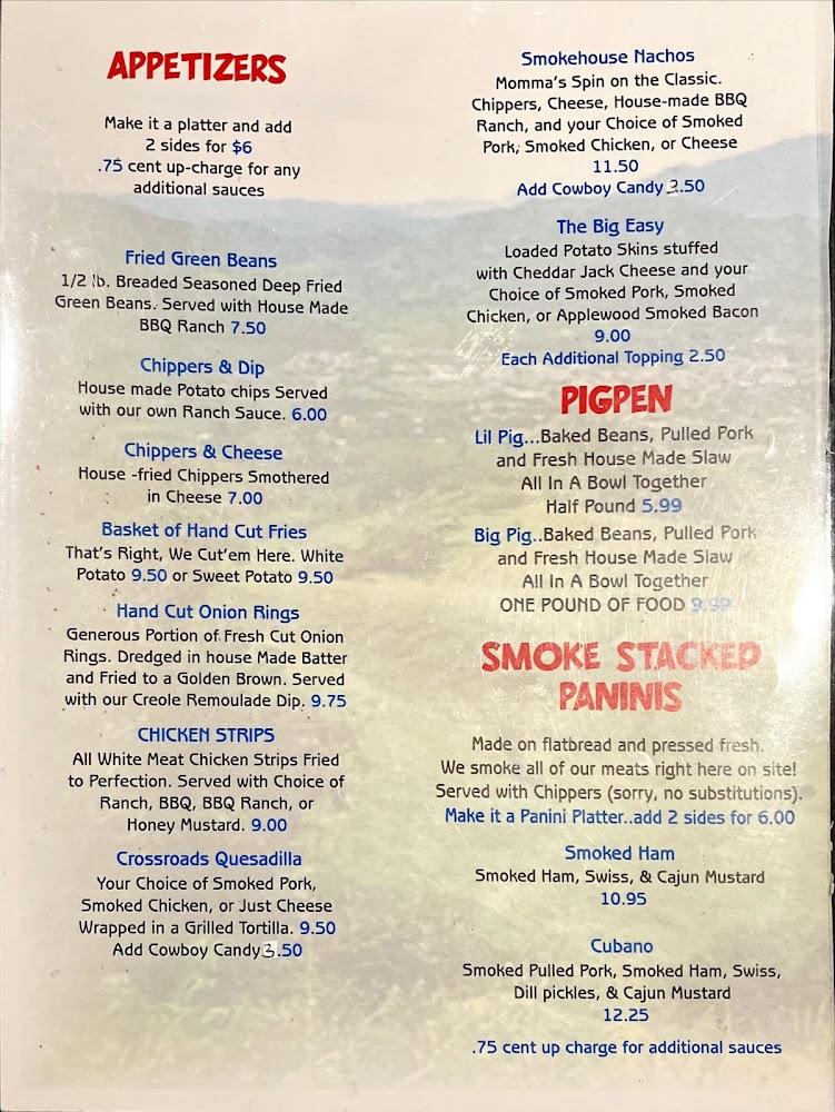 Foothill Momma's BBQ Juke Joint Menu image 3
